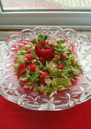 عکسی از دستور سالاد خرفه (پرپین)