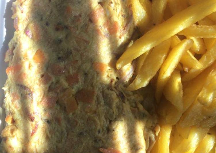 How to Prepare Quick Fried irish potatoes and fried egg