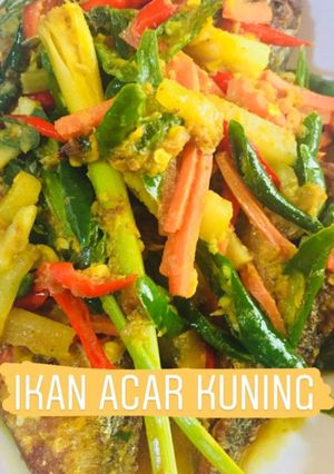 Foto resep Ikan Acar Kuning Nikmat dan Mudah