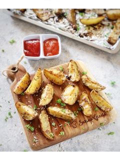 Foto resep Chessy Potato Wedges