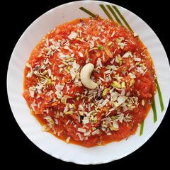 A picture of Hawali Style Gajar Halwa.