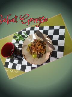 Foto resep 38. Babat Gongso