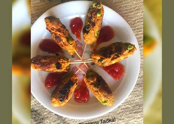 Easiest Way to Recipe Delicious Rice gourd kabab