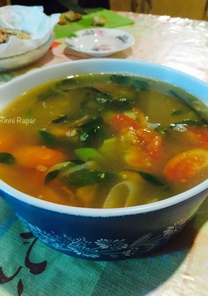 Foto resep Kuah asam tulang babi (non halal)