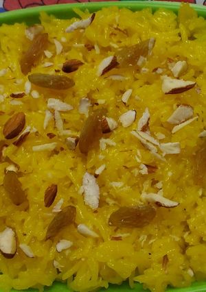 A picture of Sweet Pulav.