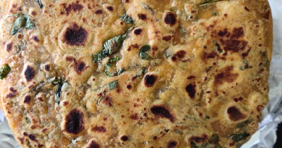 Methi ajwain thepla Recipe by Jyoti Harisinghani Cookpad