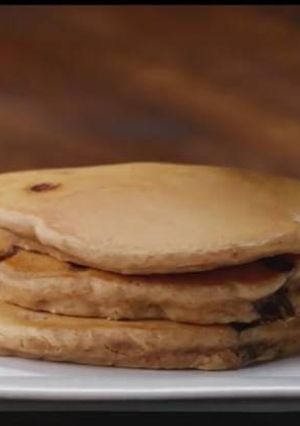 Csokis amerikai palacsinta recept fotója