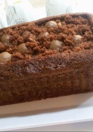 صورة لوصفة كيكه الشوكولا بالمالتيزر 😋😋