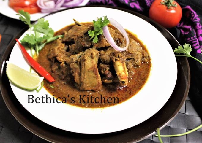 Kolhapuri Mutton Curry recipe main photo