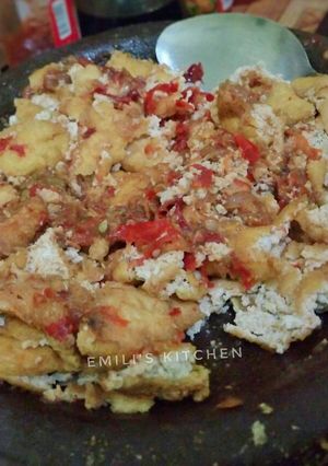 Foto resep Sambal Tahu Wuenak Tenan