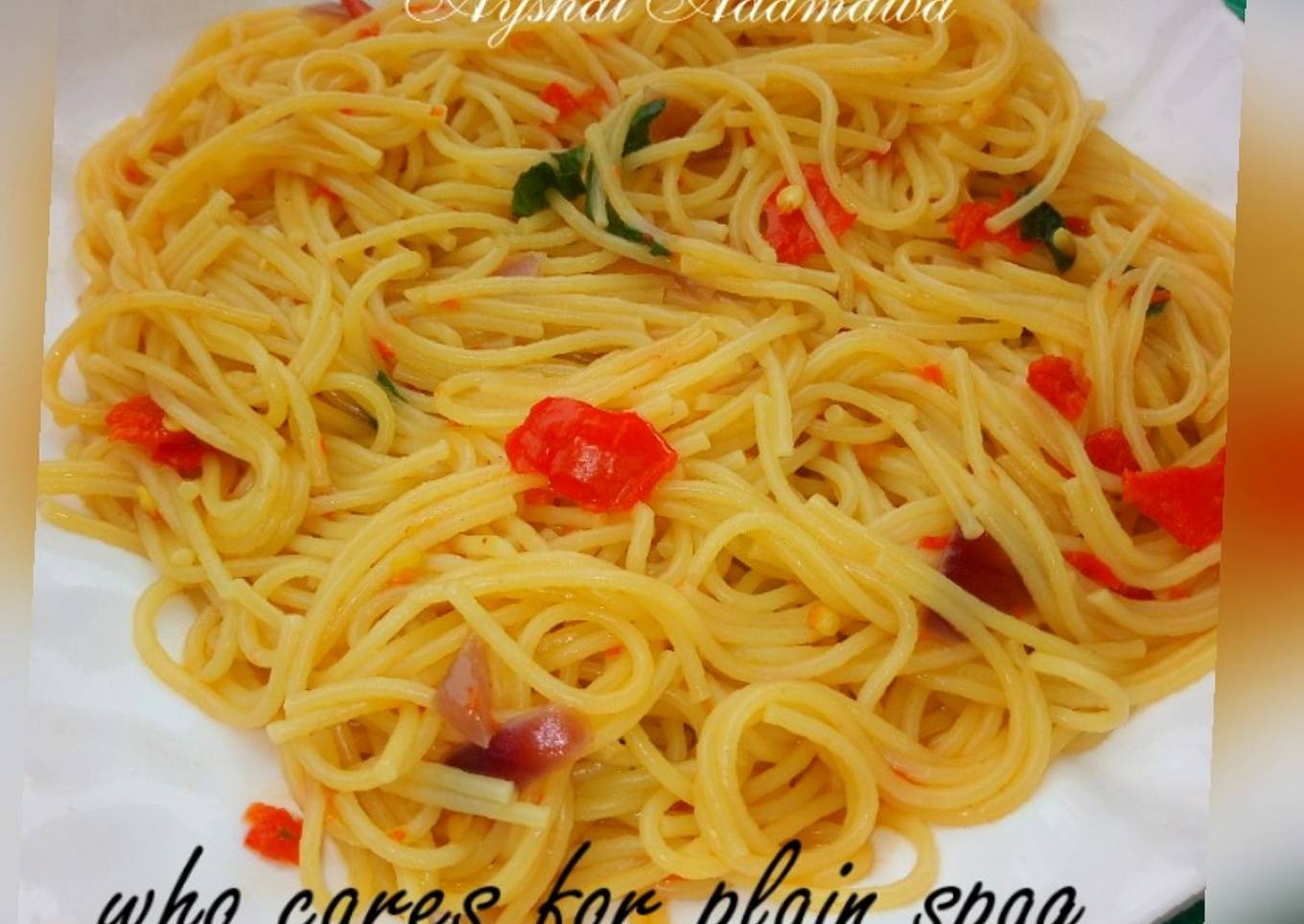 Plain spag