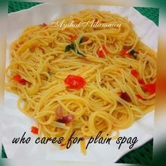 A picture of Plain spag.