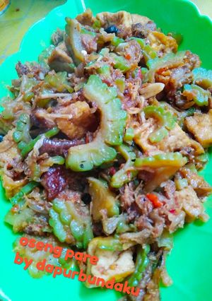 Foto resep Oseng pare manis