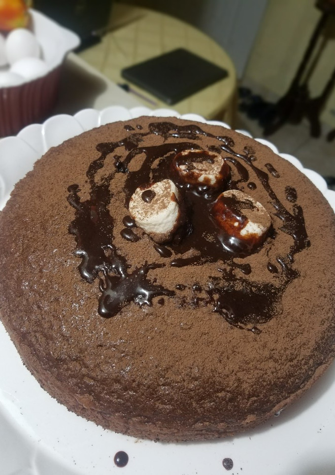 Una foto de Bizcocho de chocolate