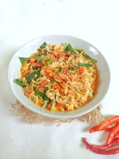 Foto resep Indomie dok dok kuah pedas