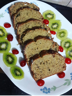 A picture of Eggless Banana Bread.