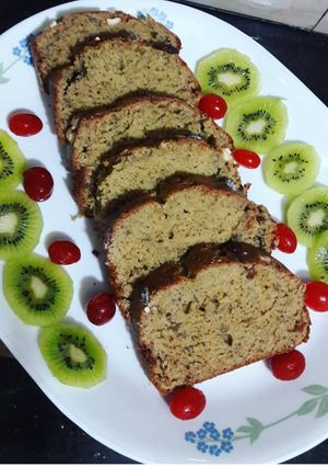A picture of Eggless Banana Bread.