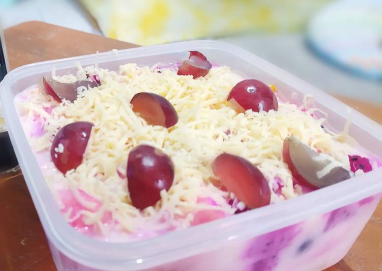 Resep: saat makan malamSalad Buah Simple