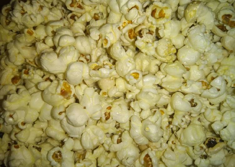 Popcorn simple home made