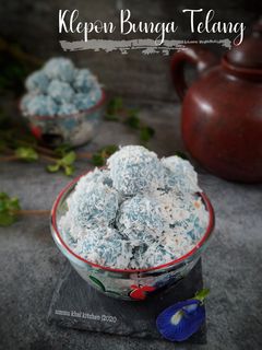 Foto resep Klepon Bunga Telang