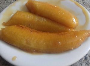 Una foto de Plátano acaramelado
