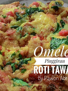 Foto resep Omelet Pinggiran Roti Tawar