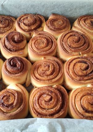 Fahéjas csiga recept fotója