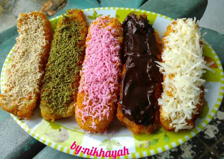 Langkah Mudah untuk Menyiapkan Nugget pisang hemat hasil buanyak😁 Anti Gagal