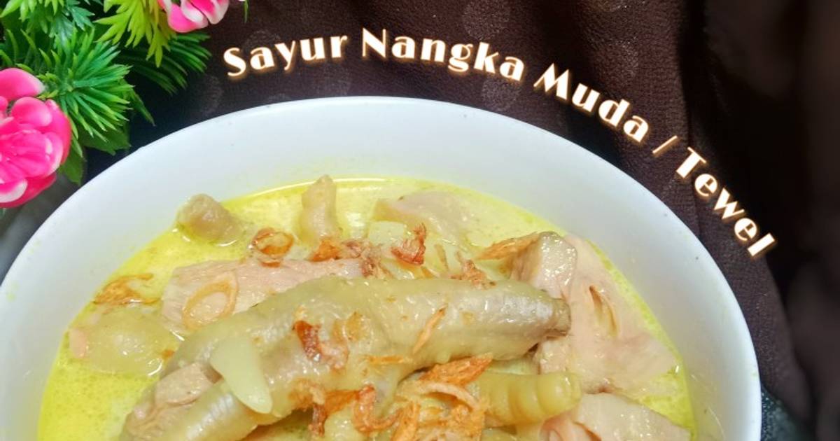 Resep Sayur Nangka Muda Tewel Oleh Moms Azalea Cookpad