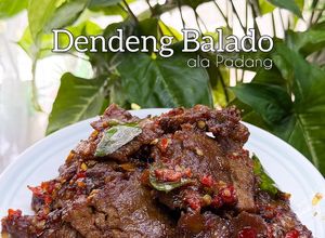 Gambar Dendeng Balado ala Padang