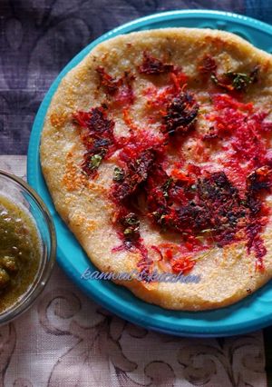 A picture of Quinoa uttapam.