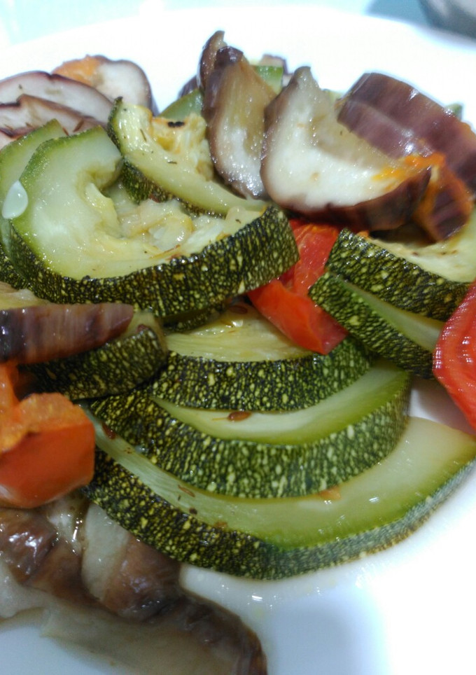 Una foto de Verduras al horno especiadas