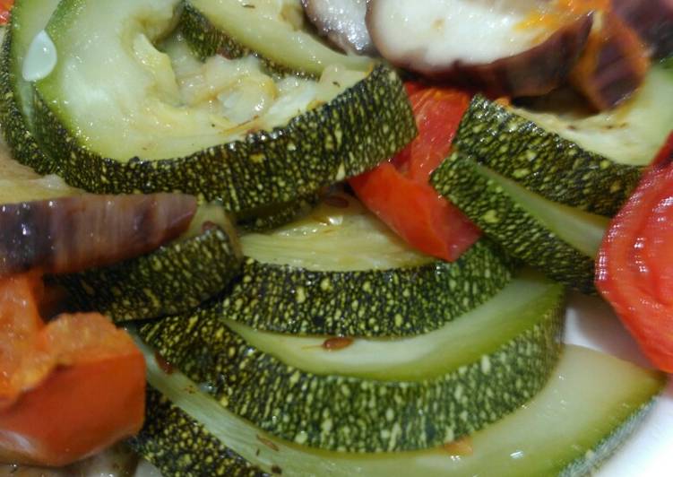 Verduras al horno especiadas