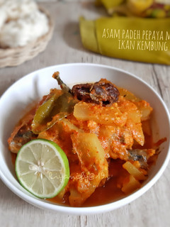 Foto resep Asam Padeh Ikan Kembung Pepaya muda