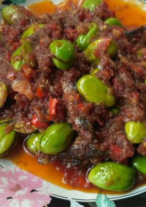 Foto resep Sambal Pete ikan asin