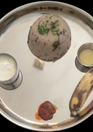 A picture of Samba rava upma.