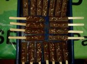 Gambar nabati stik coklat