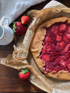 Foto di Galette light alle fragole