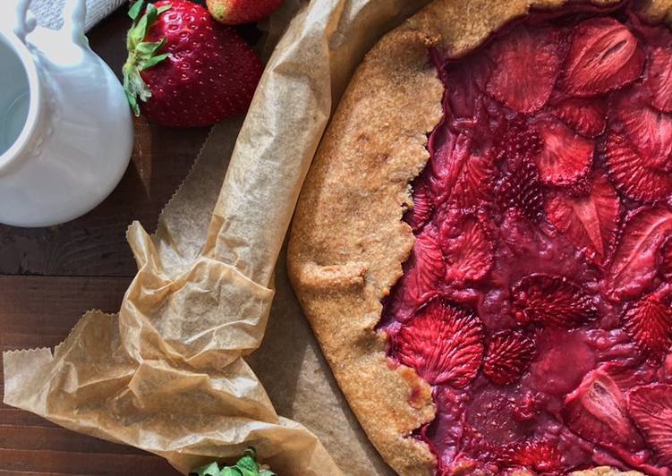 Galette light alle fragole