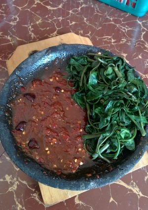 Foto resep Rujak Kangkung / Brambang Asem