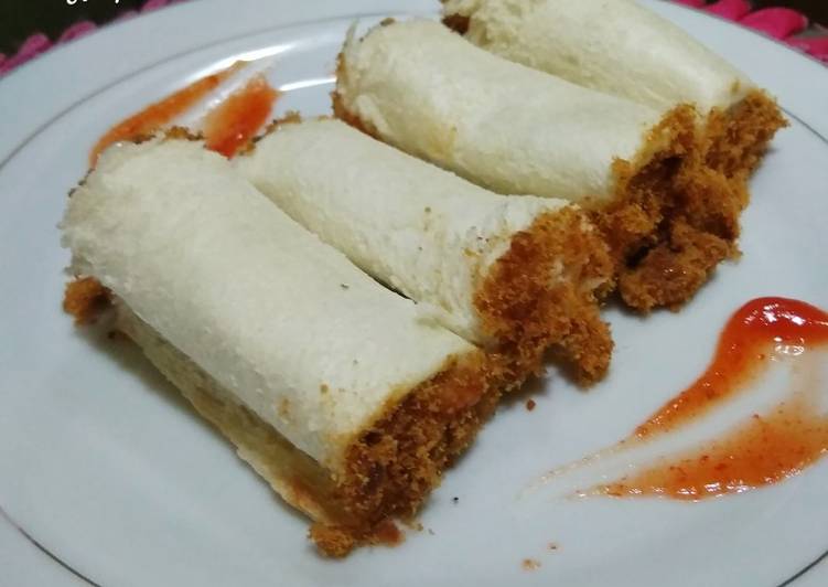 Simpel Roti Abon/Meat Floss Bread