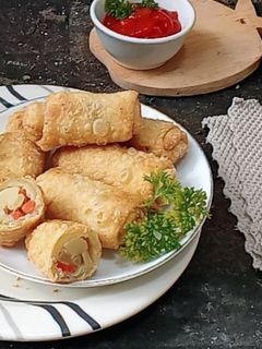 Foto resep Pastel gulung viral Isi Ragout (ide jualan)