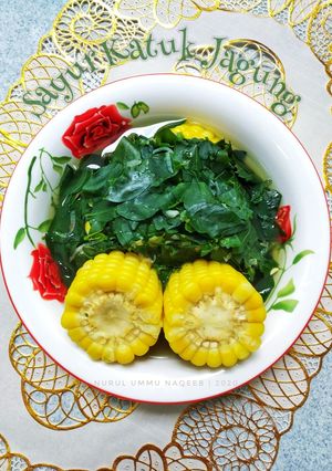 Foto resep 25. Sayur bening Katuk Jagung Manis