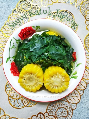 Cara Mudah Membikin Resep  25. Sayur bening Katuk Jagung Manis yang Lezat Sekali, Enak