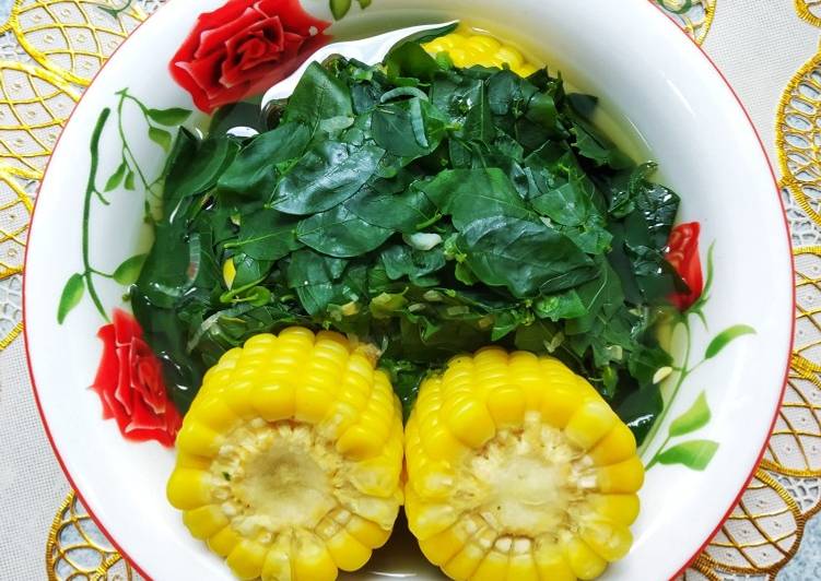 Resep 25. Sayur bening Katuk Jagung Manis, Bisa Manjain Lidah