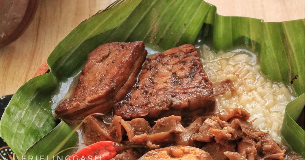 Bubur Gudeg dari Leftover Food