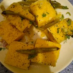 A picture of Dhokla.