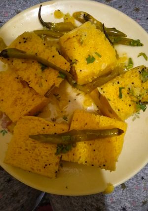 A picture of Dhokla.