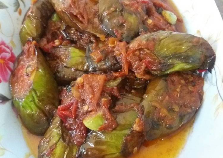 Resep Balado terong + pete oleh Shasha - Cookpad