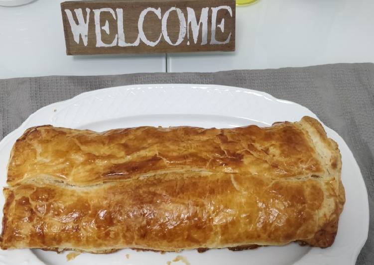 Hojaldre de verduras con mozzarella